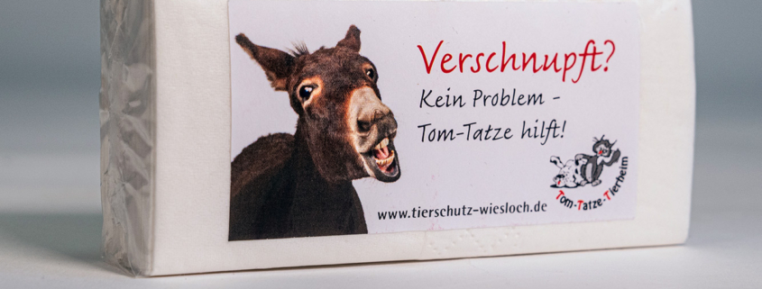 Tom-Tatze Papiertaschentuecher