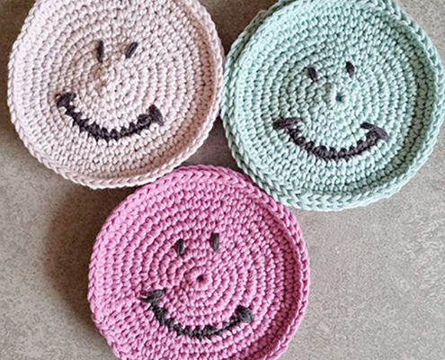 Untersetzer Smiley