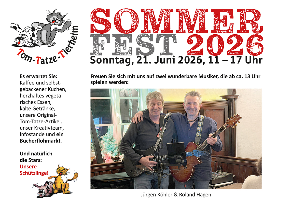 Aushang Sommerfest